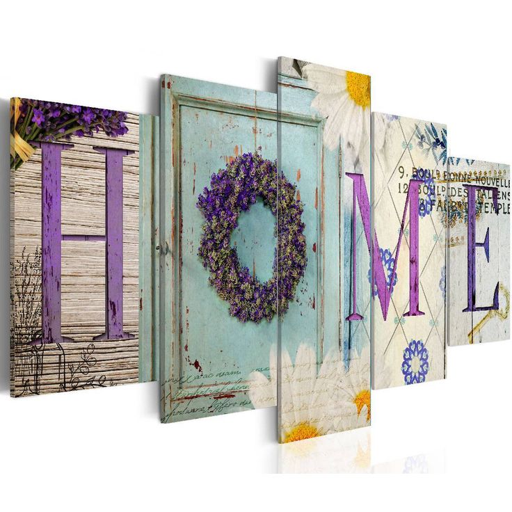 Taulu Artgeist Home in pastels eri kokoja