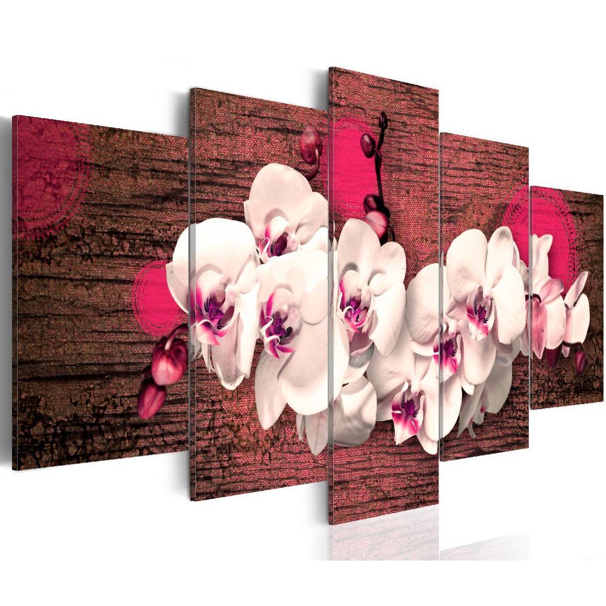 Canvas-taulu Artgeist Happy Orchid, 50x100cm