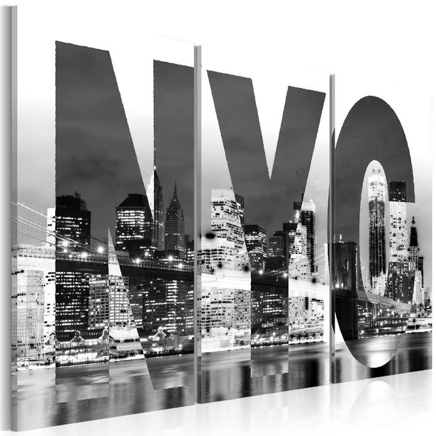 Taulu Artgeist Black and White New York eri kokoja