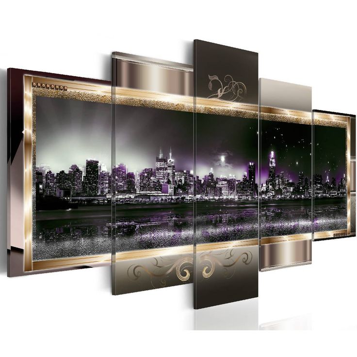 Taulu Artgeist New York: Starry night eri kokoja
