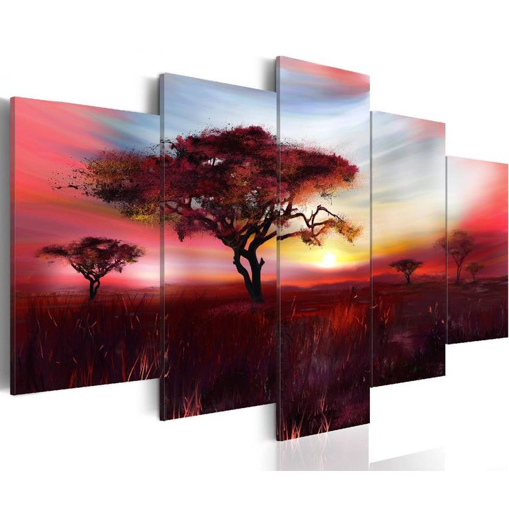 Taulu Artgeist Wild savannah eri kokoja