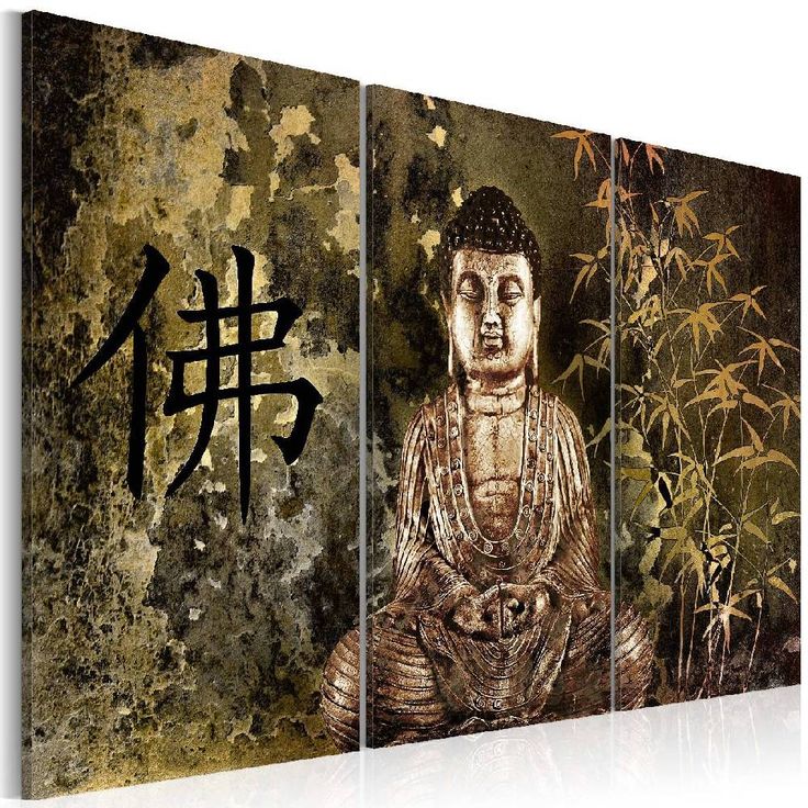 Taulu Artgeist Buddha statue eri kokoja