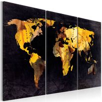 Canvas-taulu Artgeist Jos maailma oli aavikolla, 3-osainen, eri kokoja