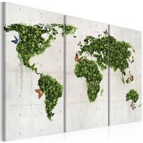 Canvas-taulu Artgeist Perhosten maa, 3-osainen, eri kokoja