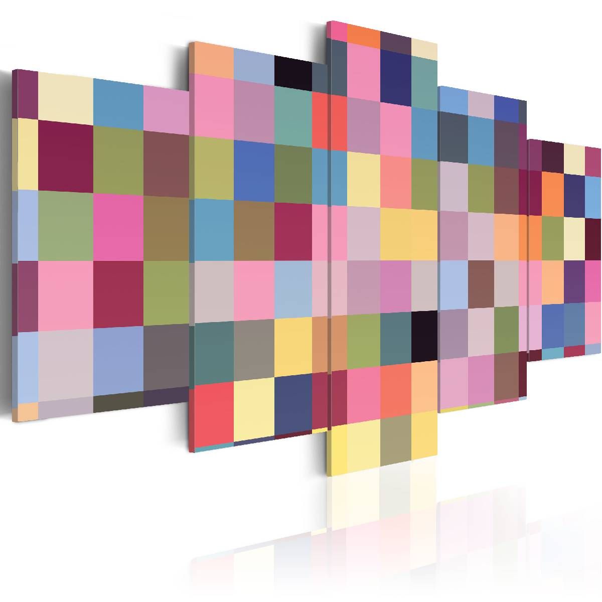 Canvas-taulu Artgeist Gallery of colors, 50x100cm