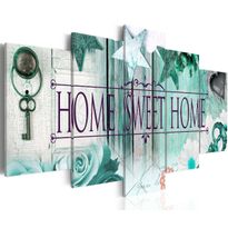 Canvas-taulu Artgeist Key on the emerald background, eri kokoja
