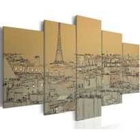 Canvas-taulu Artgeist Good old Paris, vintage, eri kokoja