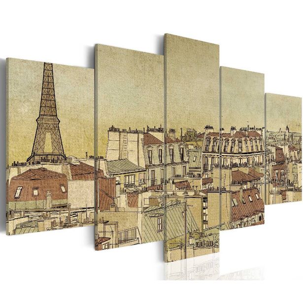 Taulu Artgeist Parisian past centuries eri kokoja
