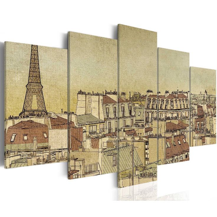 Taulu Artgeist Parisian past centuries eri kokoja