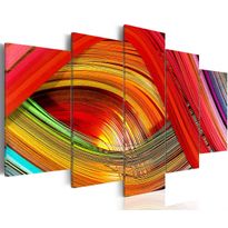 Canvas-taulu Artgeist Colorful strips abstraction, eri kokoja