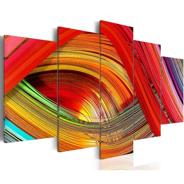 Taulu Artgeist Colorful strips abstraction eri kokoja
