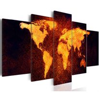 Canvas-taulu Artgeist Tulinen maailma, eri kokoja