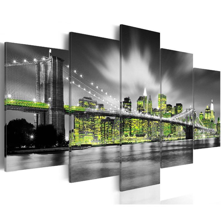 Taulu Artgeist Lime soul of New York eri kokoja