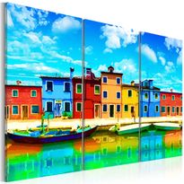 Canvas-taulu Artgeist Sunny morning in Venice, eri kokoja