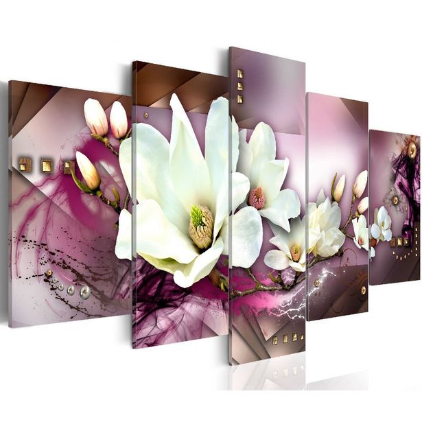Taulu Artgeist Magnetic abstraction with an orchid eri kokoja