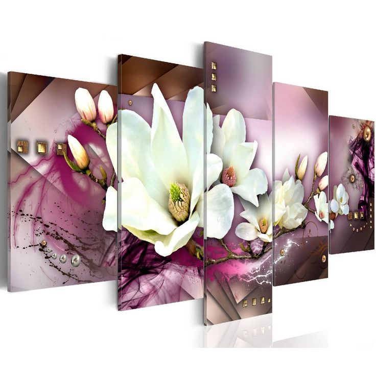 Taulu Artgeist Magnetic abstraction with an orchid eri kokoja