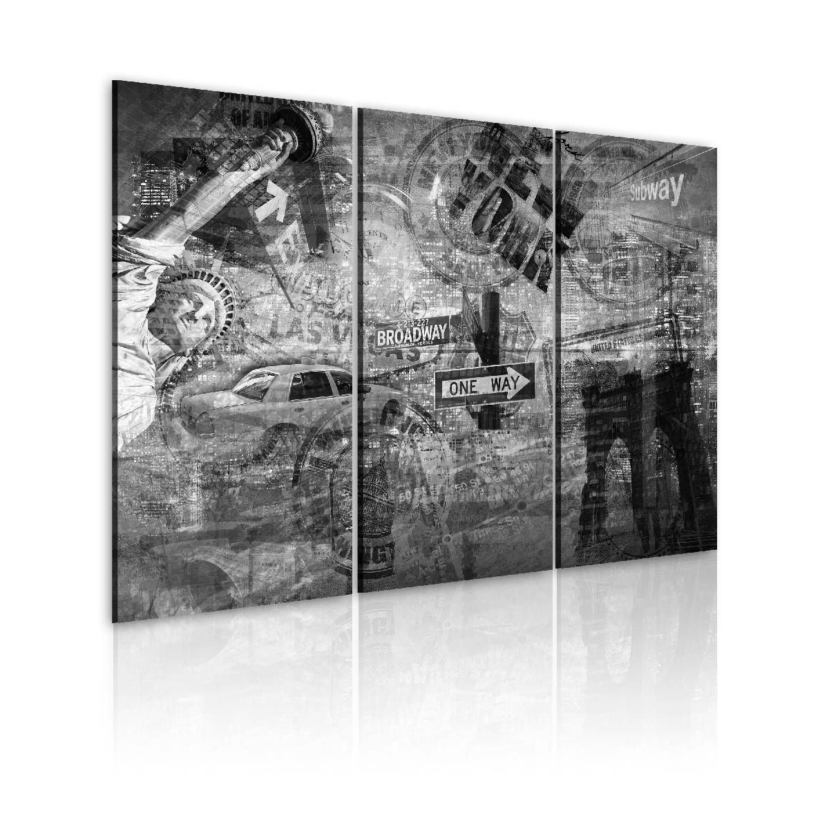 Taulu Artgeist Symbols NYC, 60x90cm