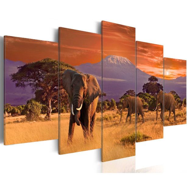 Taulu Artgeist Africa: Elephants eri kokoja