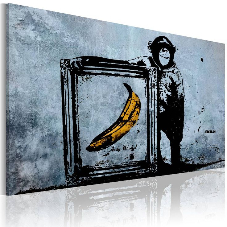 Taulu Artgeist Inspired by Banksy eri kokoja