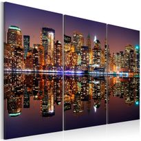 Canvas-taulu Artgeist New York water reflection, eri kokoja