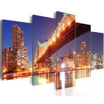 Canvas-taulu Artgeist Golden reflections - NYC, eri kokoja