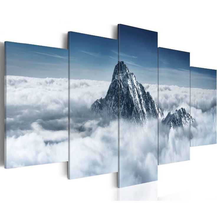 Taulu Artgeist A peak rising above the clouds eri kokoja