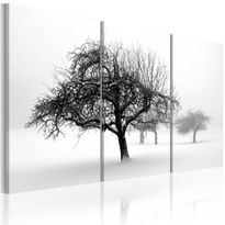 Canvas-taulu Artgeist Trees submerged in white, eri kokoja