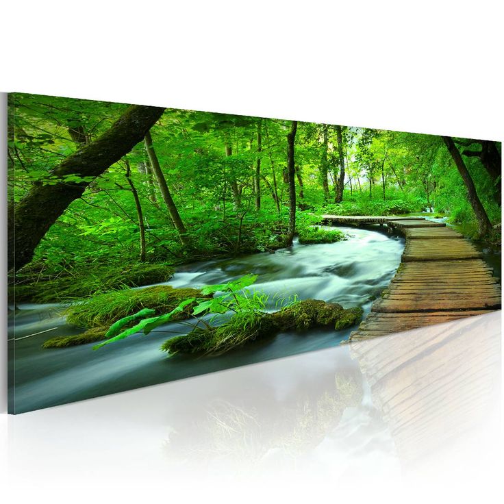 Taulu Artgeist Forest broadwalk eri kokoja