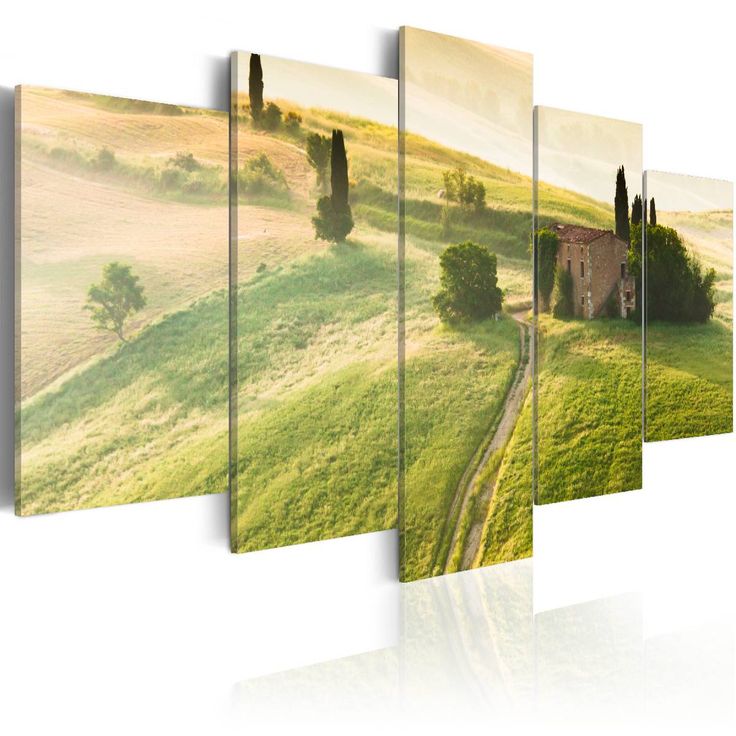 Taulu Artgeist Green Tuscany eri kokoja