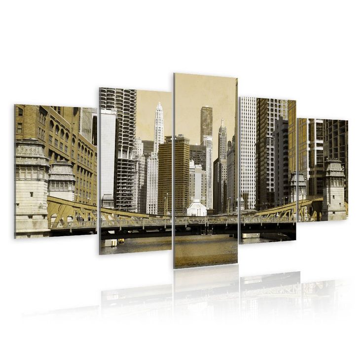 Taulu Artgeist New York - Vintage eri kokoja