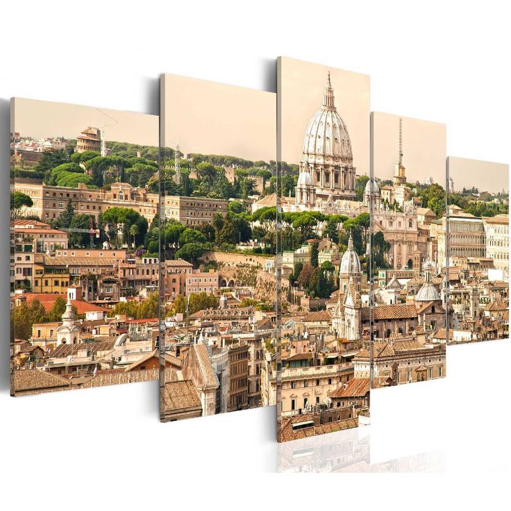 Taulu Artgeist The roofs of the Eternal City eri kokoja