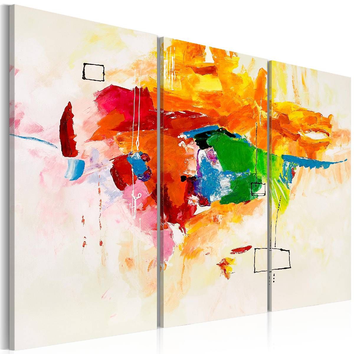 Taulu Artgeist Abstrakti papukaija, 40x60cm