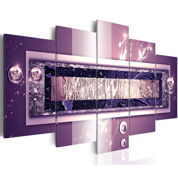 Taulu Artgeist Purple cascade eri kokoja