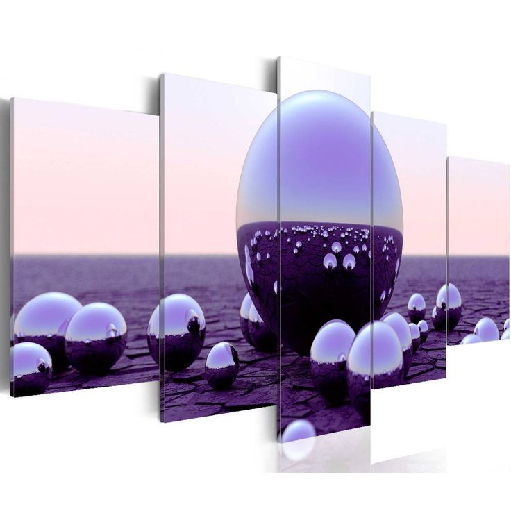 Taulu Artgeist Purple Balls eri kokoja