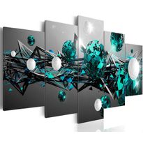 Canvas-taulu Artgeist Turquoise Solar System, eri kokoja