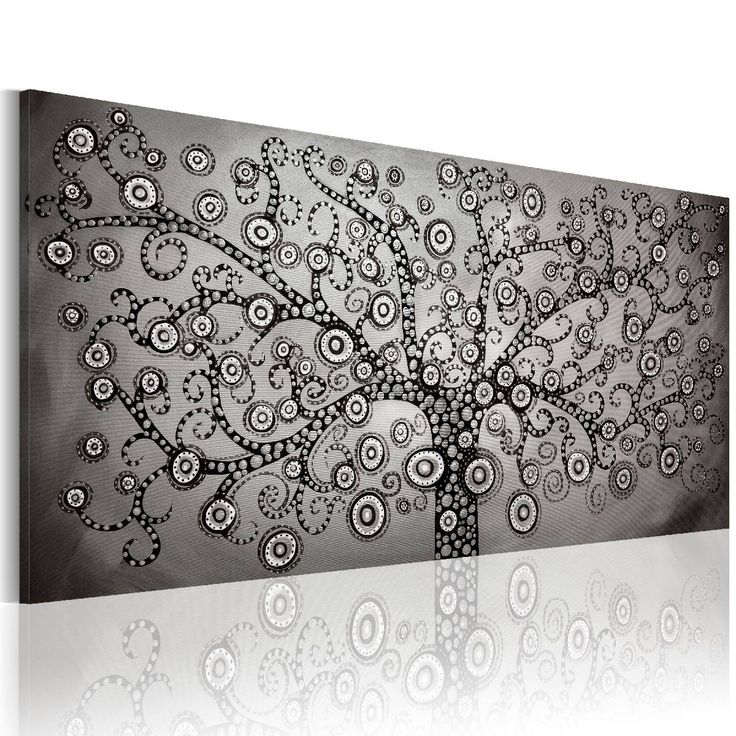 Taulu Artgeist Silver Tree eri kokoja