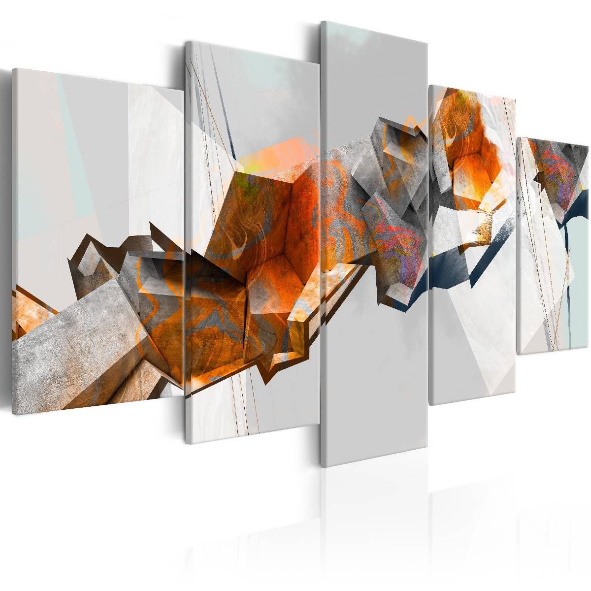 Taulu Artgeist Fiery Blocks, 100x200cm
