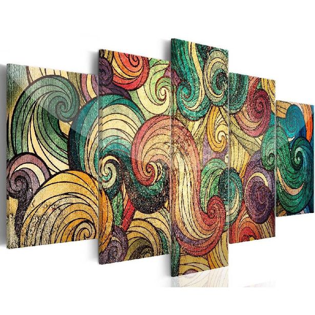 Taulu Artgeist Colourful Waves eri kokoja