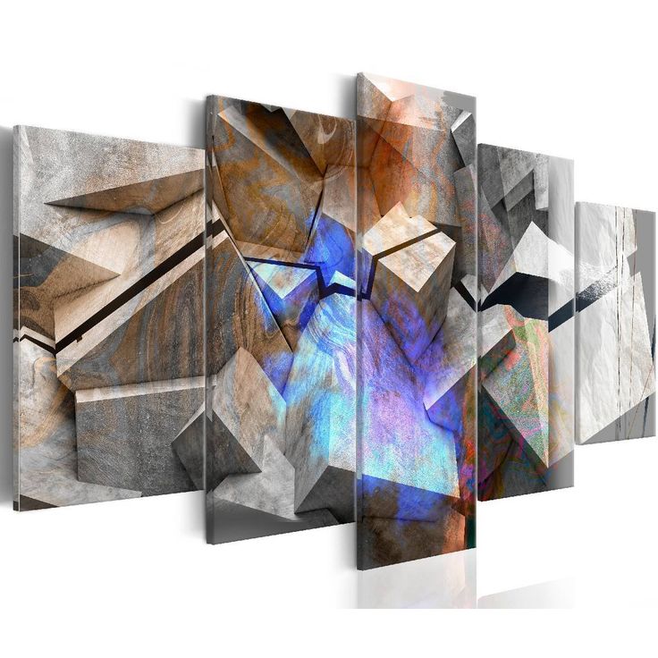 Taulu Artgeist Abstract Cubes eri kokoja