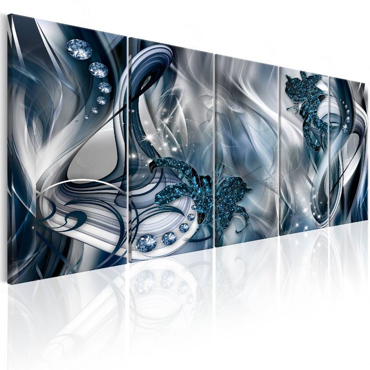 Taulu Artgeist Blue Glow eri kokoja