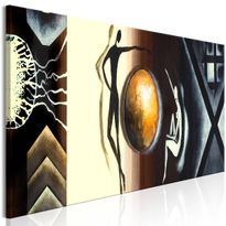 Canvas-taulu Artgeist Conversation, 1-osainen, kapea, eri kokoja