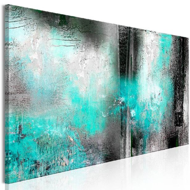 Taulu Artgeist Turquoise Fog 1-osainen kapea eri kokoja