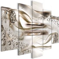 Canvas-taulu Artgeist Underwater Harp Brown, 5-osainen, leveä, eri kokoja