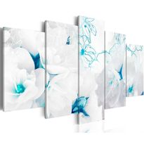 Canvas-taulu Artgeist Turquoise threads, eri kokoja