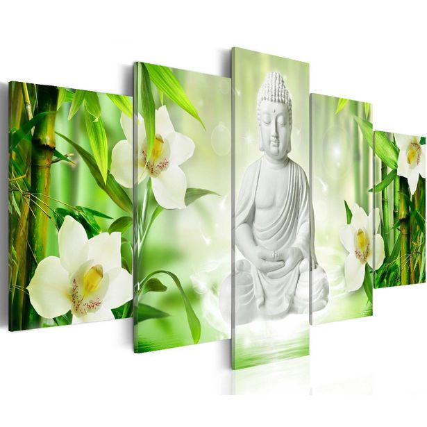Taulu Artgeist Buddha and jasmine eri kokoja