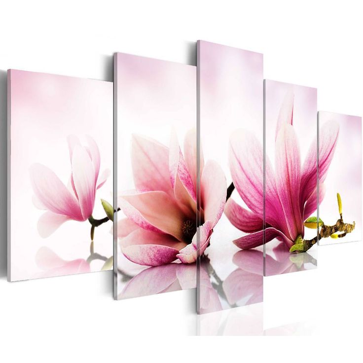Taulu Artgeist Magnolias: pink flowers eri kokoja