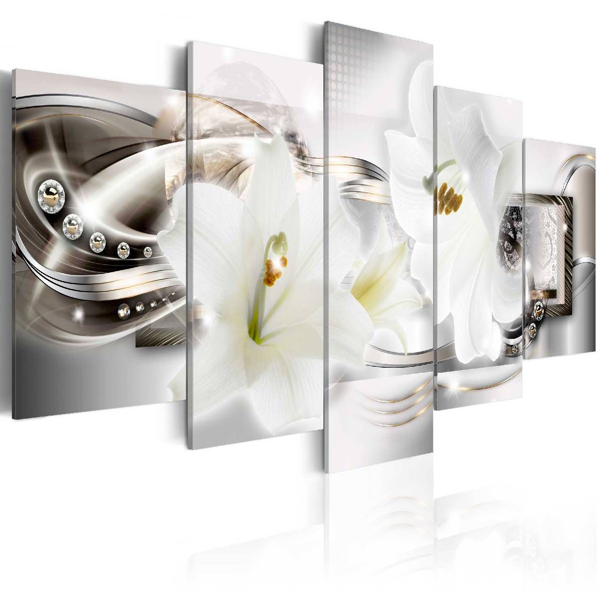 Canvas-taulu Artgeist Lily fragrance, 50x100cm