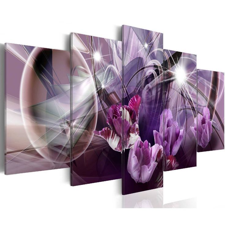 Taulu Artgeist Purple of tulips eri kokoja