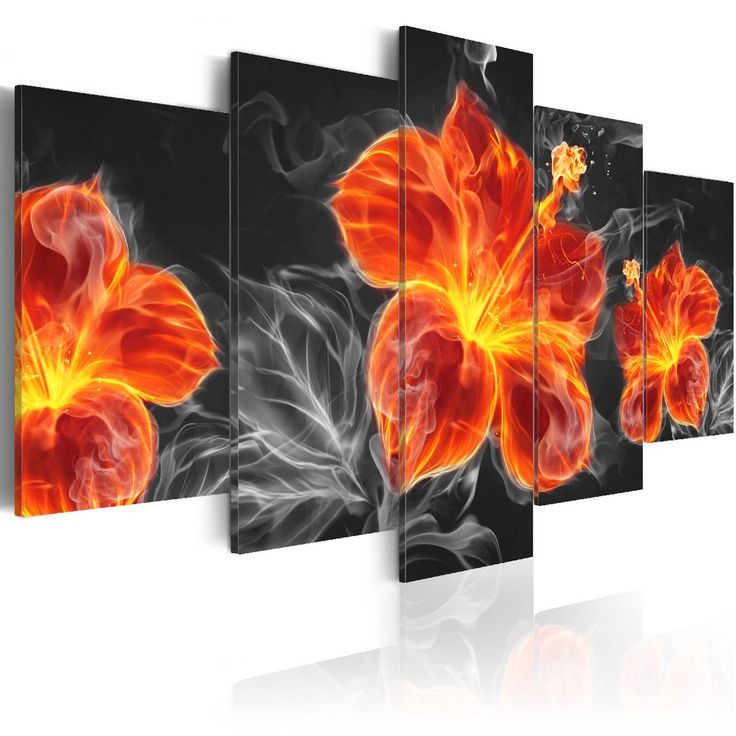 Taulu Artgeist Fire Lily eri kokoja