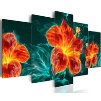 Canvas-taulu Artgeist Flaming Lily, eri kokoja
